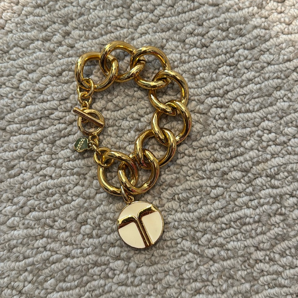Trina Turk gold chain bracelet